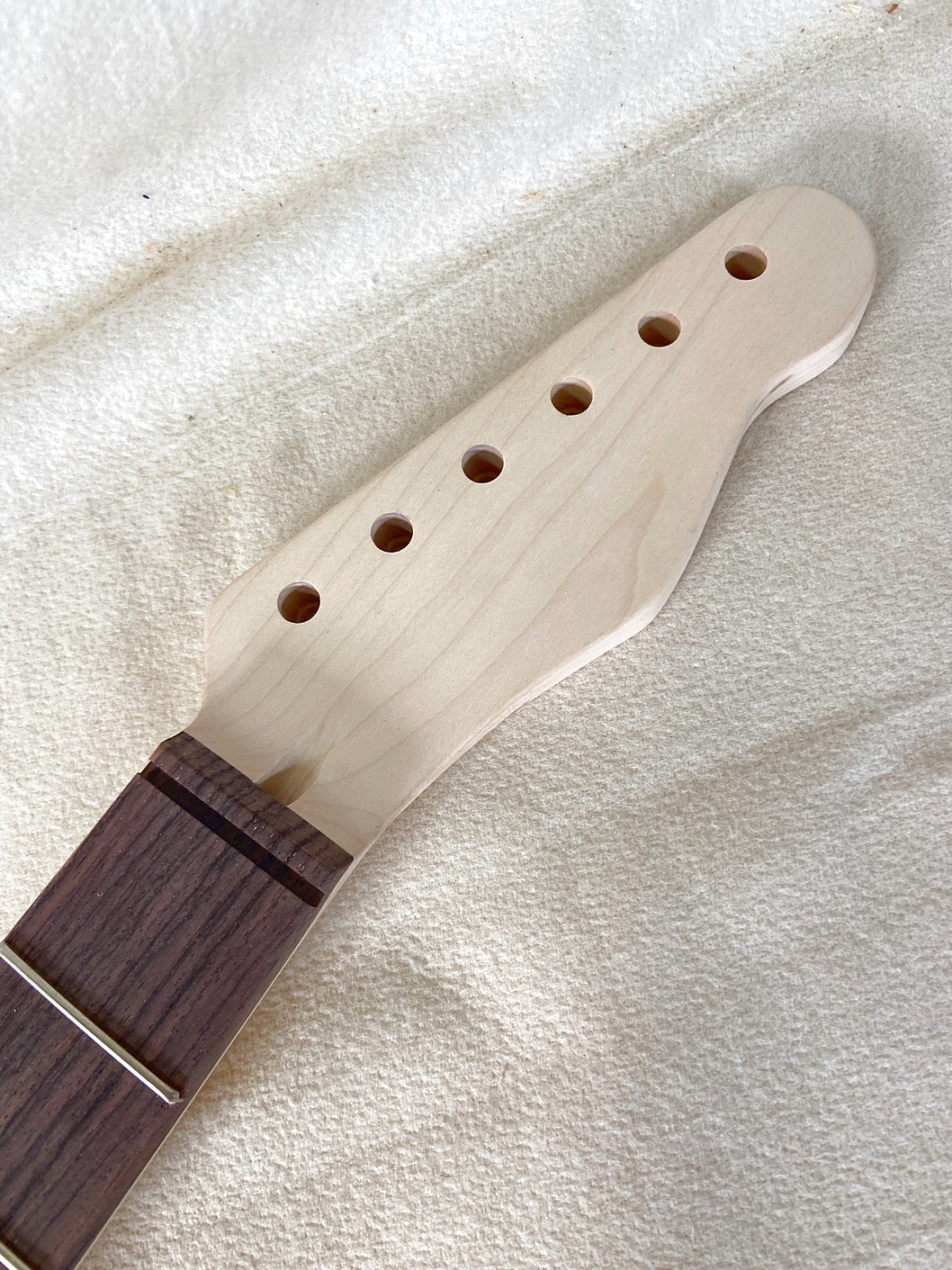 T-Style Replacement Neck / 2 pc. Maple & Indian Rosewood / Classic C (#GIN-4084)