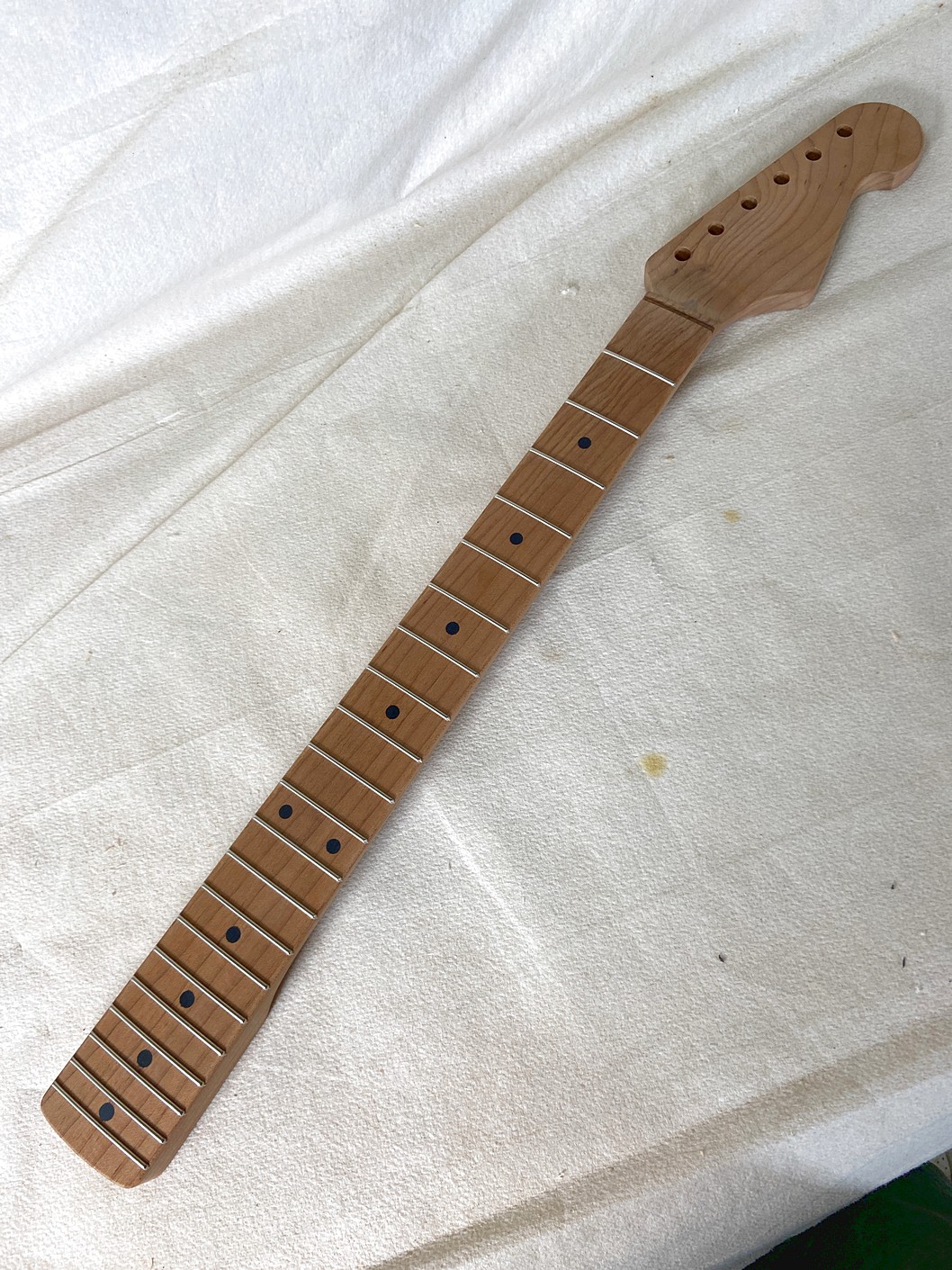 S-Style Replacement Neck / 1 pc. Roasted Maple / Classic C (#GIN-4086) - Image 2