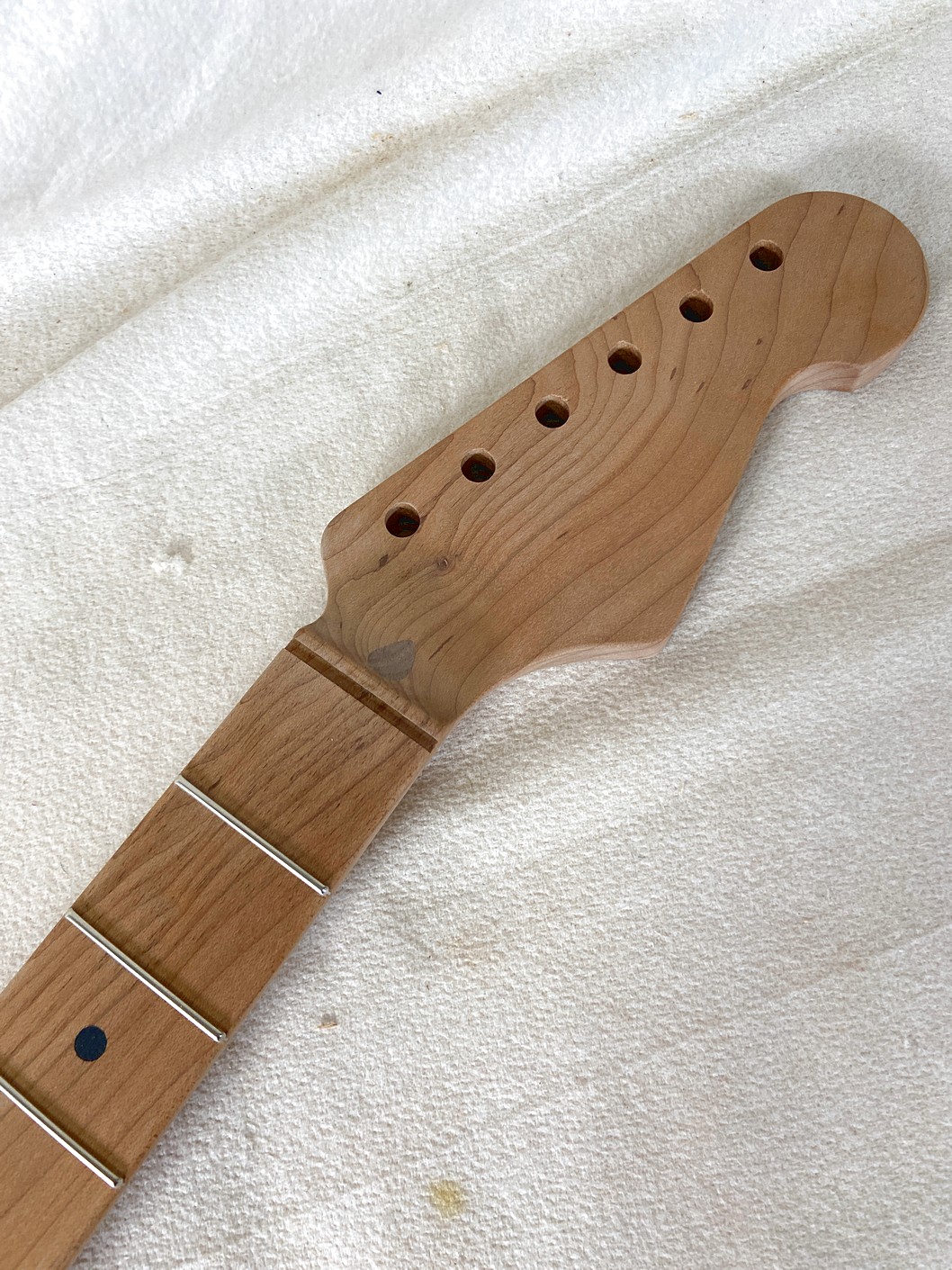 S-Style Replacement Neck / 1 pc. Roasted Maple / Classic C (#GIN-4086)