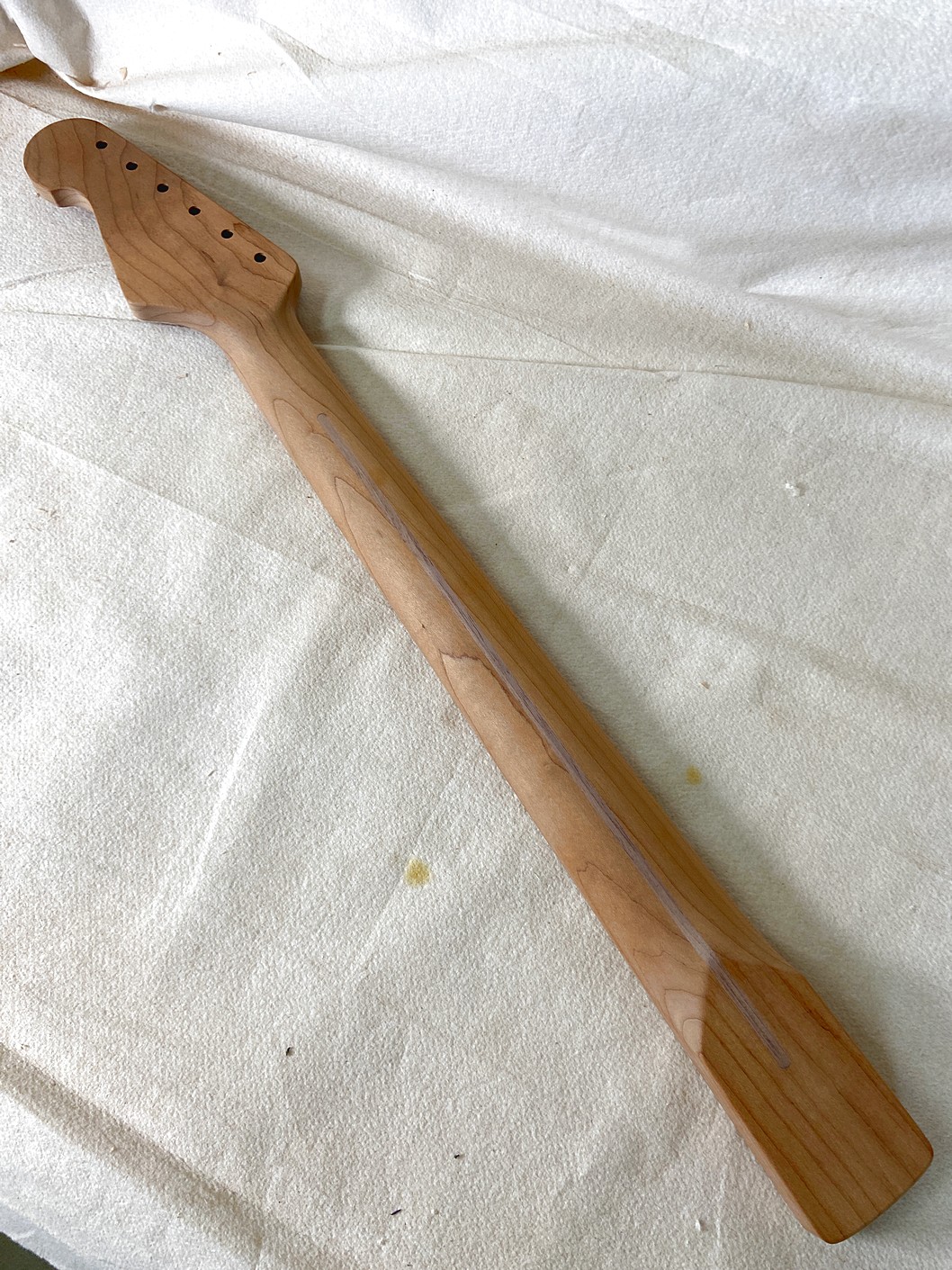 S-Style Replacement Neck / 1 pc. Roasted Maple / Classic C (#GIN-4086) - Image 6