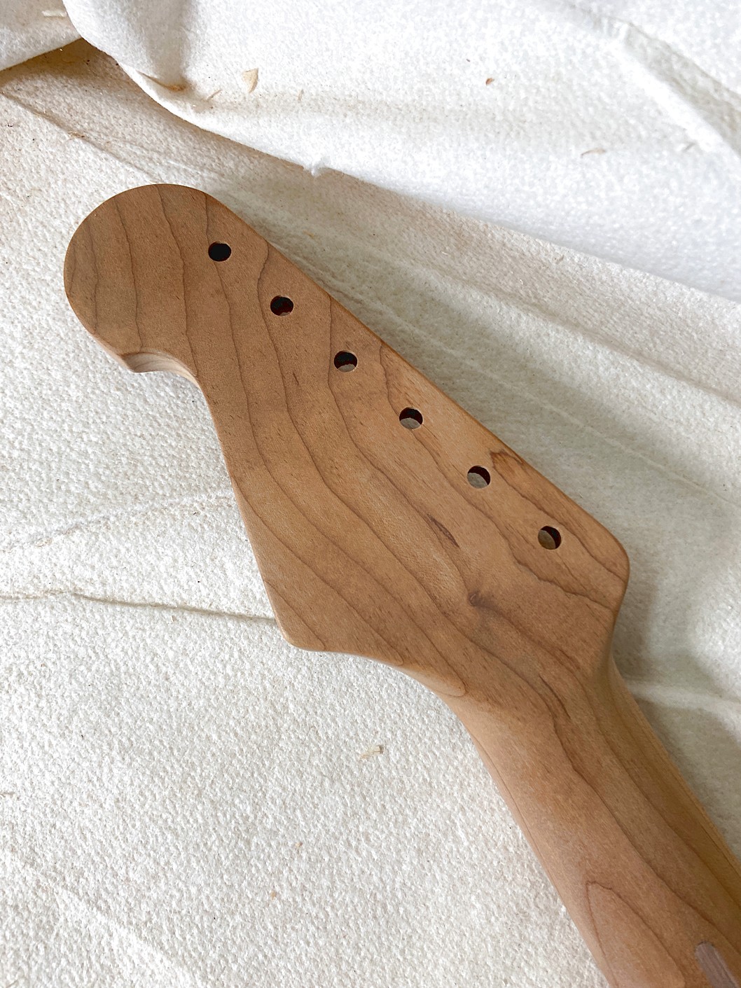 S-Style Replacement Neck / 1 pc. Roasted Maple / Classic C (#GIN-4086) - Image 7