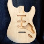 S-Style Body / 2 pc. Ultra Light Alder / 3 lbs. 15 oz. (#GIN-4103)