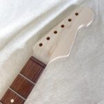 S-Style Replacement Neck / 2 pc. Maple & Madagascar Rosewood / Chunky C (#GIN-4122)