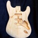S-Style Hardtail Body / 2 pc. Ultra Light Pine / 3 lbs. 7 oz. (#GIN-4125)