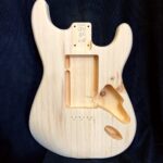 S-Style Hardtail Body / 2 pc. Ultra Light Pine / Uni-Rout / 2 lbs. 10 oz. (#GIN-4126)
