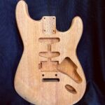 S-Style Body / 2 pc. Honduran Mahogany / 2 Point Tremolo / HSS (#GIN-4135)