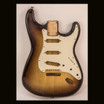 S-Style Body / Paulownia / 2 lbs. 3 oz. / Nitrocellulose 'Chocolate Burst' / Light Relic (#GIN-4136)