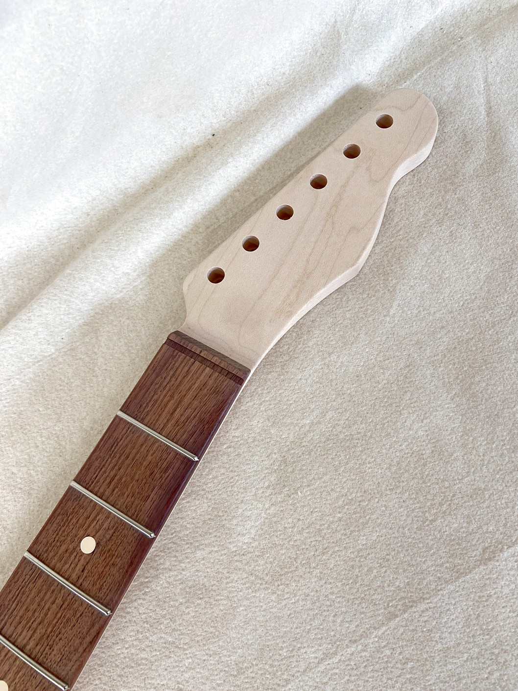 T-Style Replacement Neck / 2 pc. Maple & Madagascar Rosewood / Chunky C+ (#GIN-4138-N)