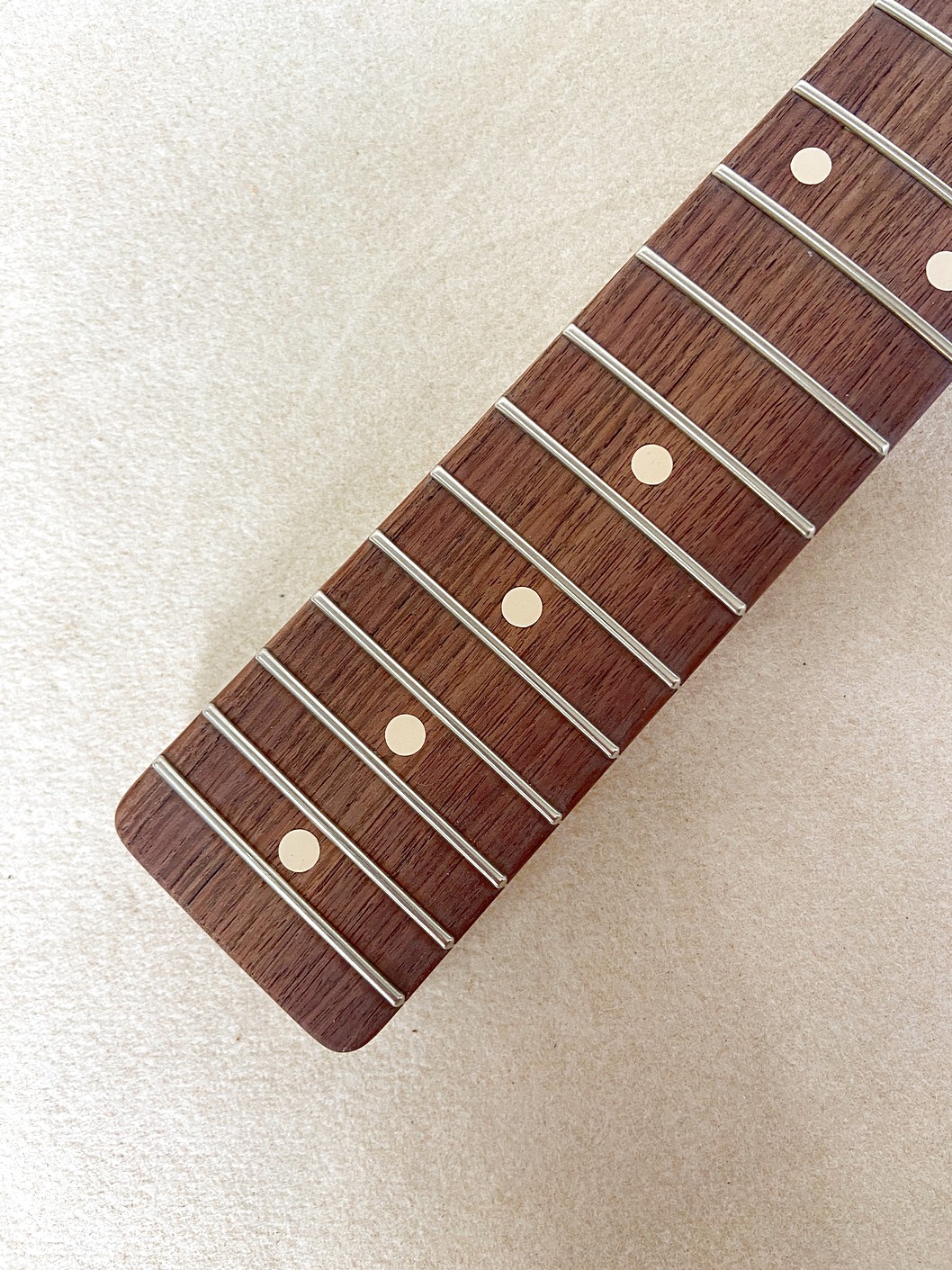 T-Style Replacement Neck / 2 pc. Maple & Madagascar Rosewood / Chunky C+ (#GIN-4138-N) - Image 5