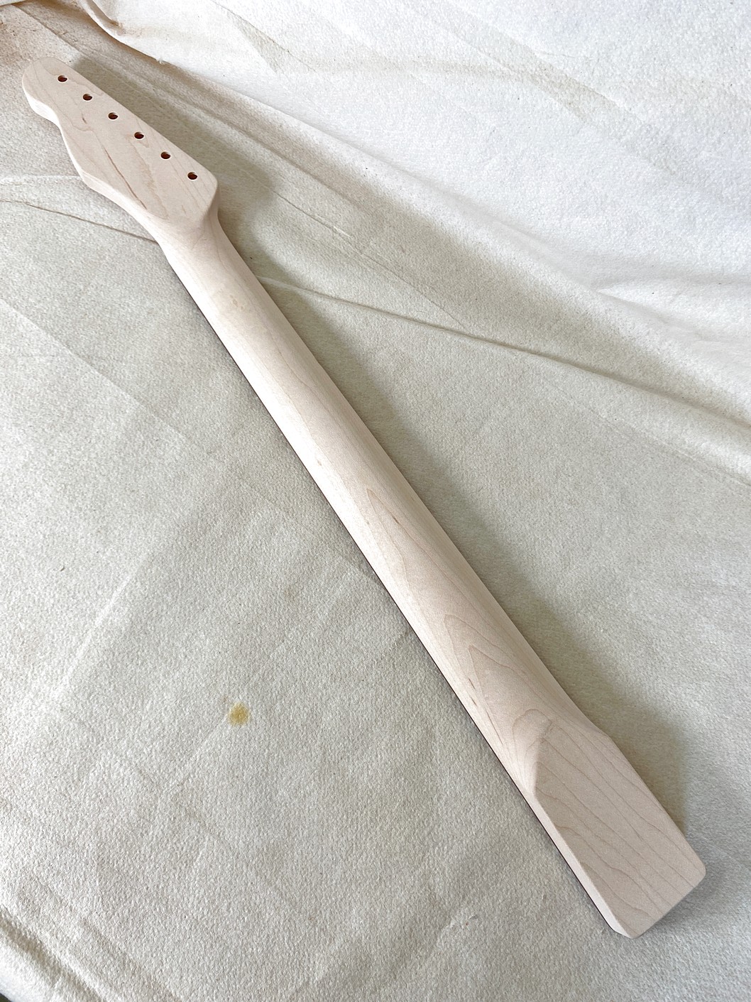 T-Style Replacement Neck / 2 pc. Maple & Madagascar Rosewood / Chunky C+ (#GIN-4138-N) - Image 6