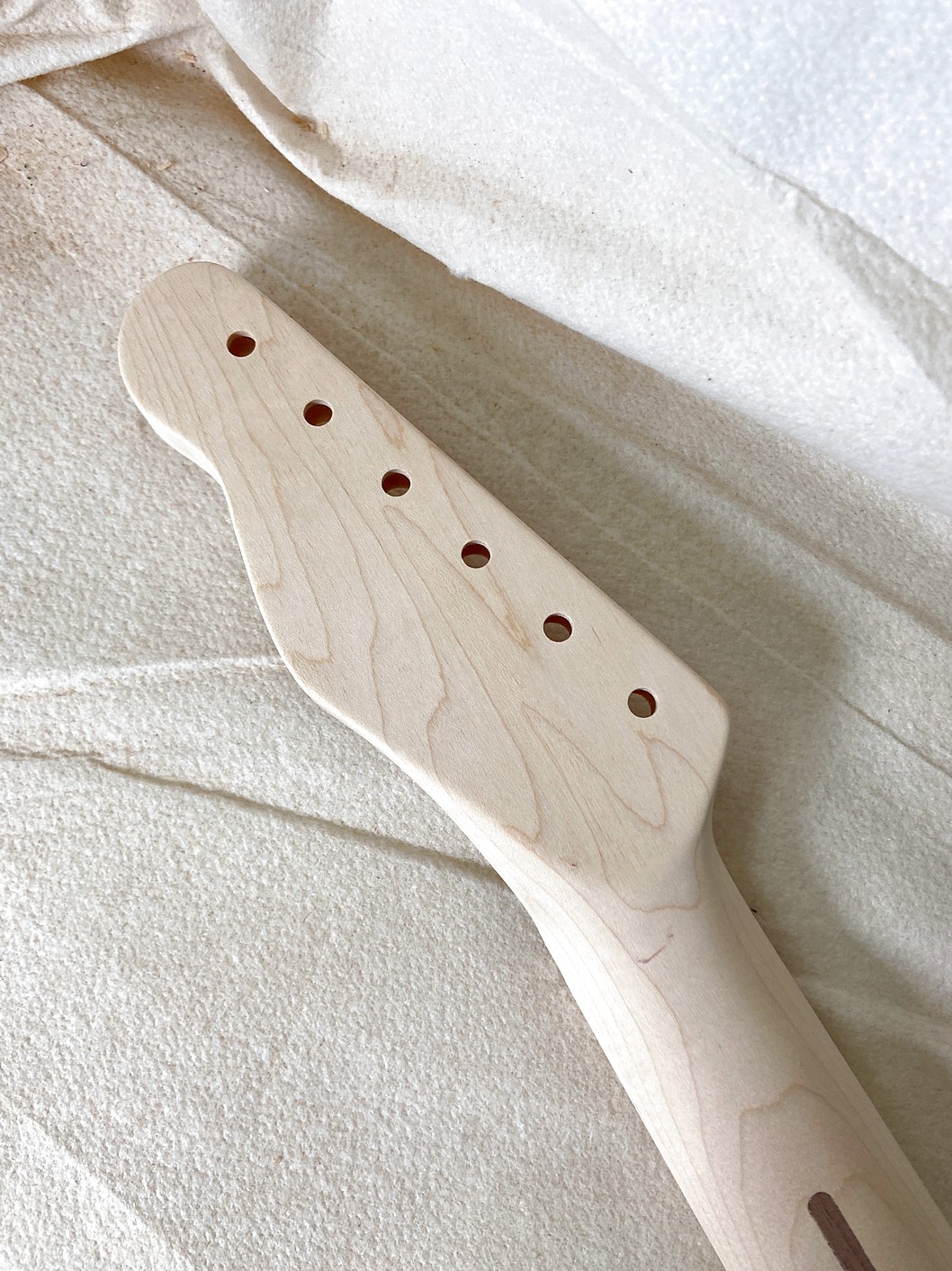 T-Style Replacement Neck / 1 pc. Maple / Chunky C (#GIN-4139-N) - Image 7