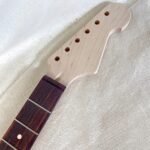 S-Style Replacement Neck / 2 pc. Maple & Indian Rosewood / Chunky C (#GIN-4140)