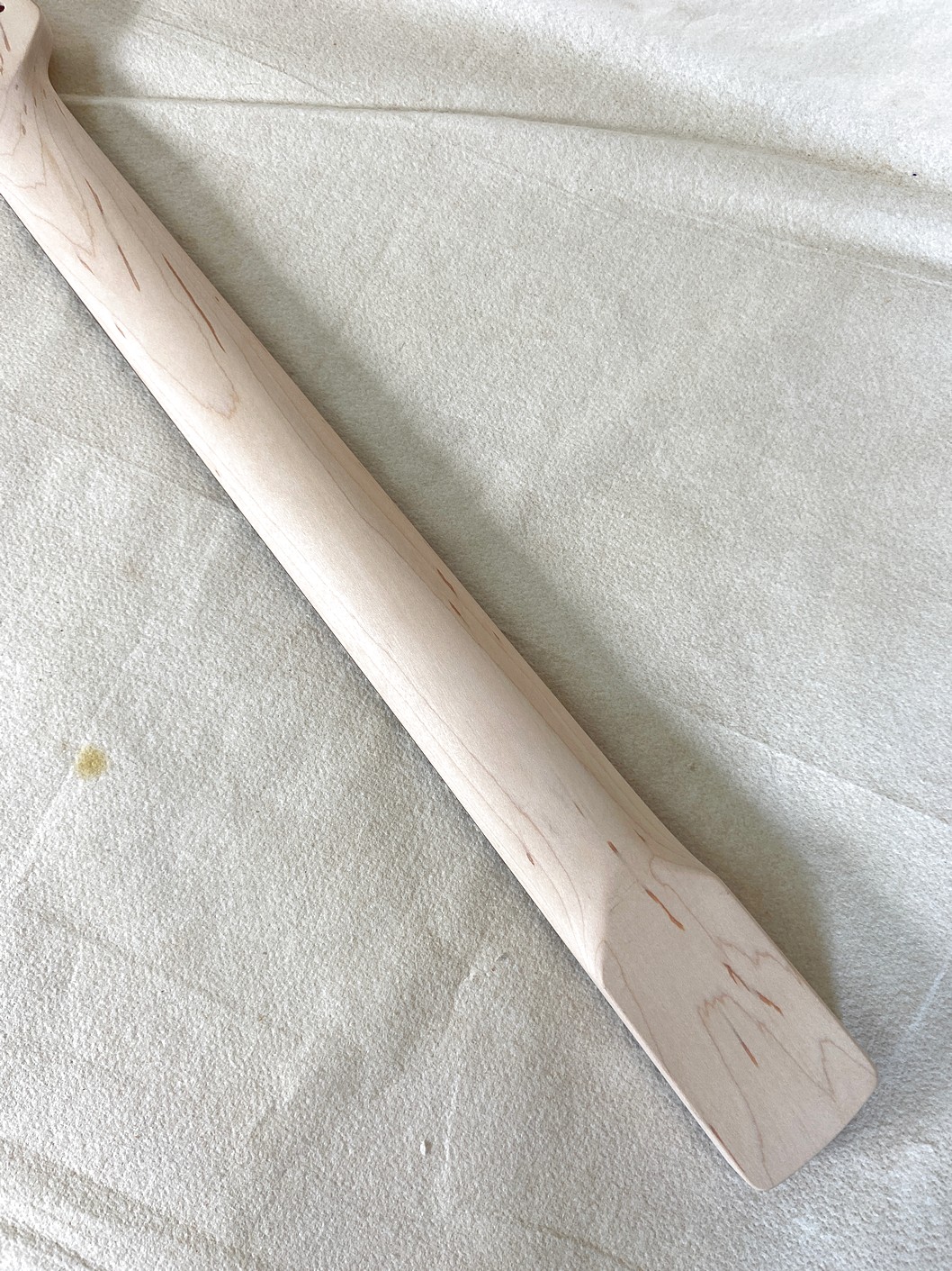 S-Style Replacement Neck / 2 pc. Maple & Indian Rosewood / Chunky C (#GIN-4140) - Image 8