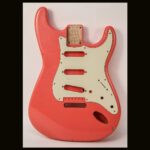 S-Style Body / Alder / 3 lbs. 14 oz. / Nitrocellulose 'Tahitian Coral'/ Med.-Light Relic (#GIN-4141)