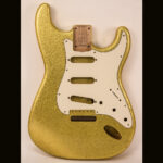 S-Style Body / Alder / 4 lbs. 2 oz. / Nitrocellulose 'Bright Gold Flake' / Light Relic (#GIN-4151)