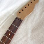 T-Style Replacement Neck / 2 pc. Roasted 1/4 Sawn Maple & Madagascar Rosewood / Classic C (#GIN-4159)