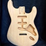 S-Style Body / 2 pc. Ultra Light Alder / 4 lbs. 0 oz. (#GIN-4166)