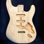 S-Style Body / 2 pc. Ultra Light Alder / 3 lbs. 9 oz. / Paint Grade (#GIN-4168)
