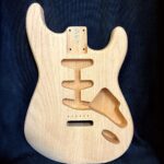 S-Style Body / 2 pc. Ultra Light Alder / 3 lbs. 15 oz. (#GIN-4169)