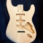 S-Style Body / 2 pc. Ultra Light Alder / 4 lbs. 3 oz. (#GIN-4170)