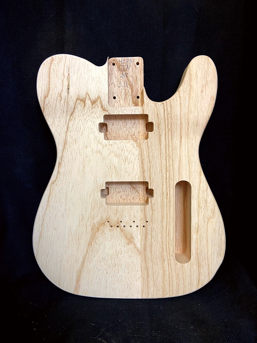T-Style Body / 2 pc. Ultra Light Swamp Ash / x2 PAF / 3 lbs. 11 oz. (#GIN-4173)