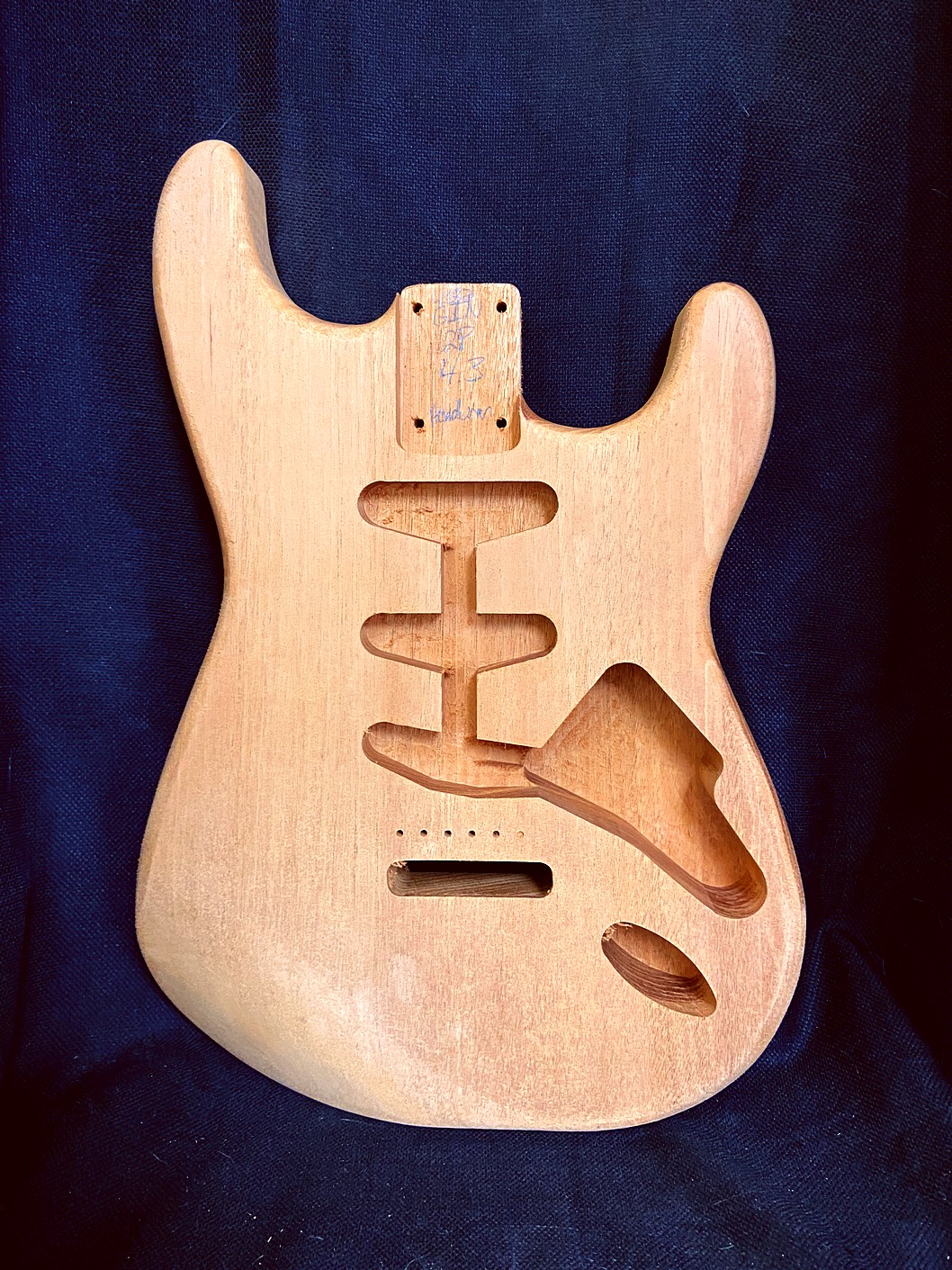 S-Style Body / 2 pc. Honduran Mahogany (#GIN-4182)