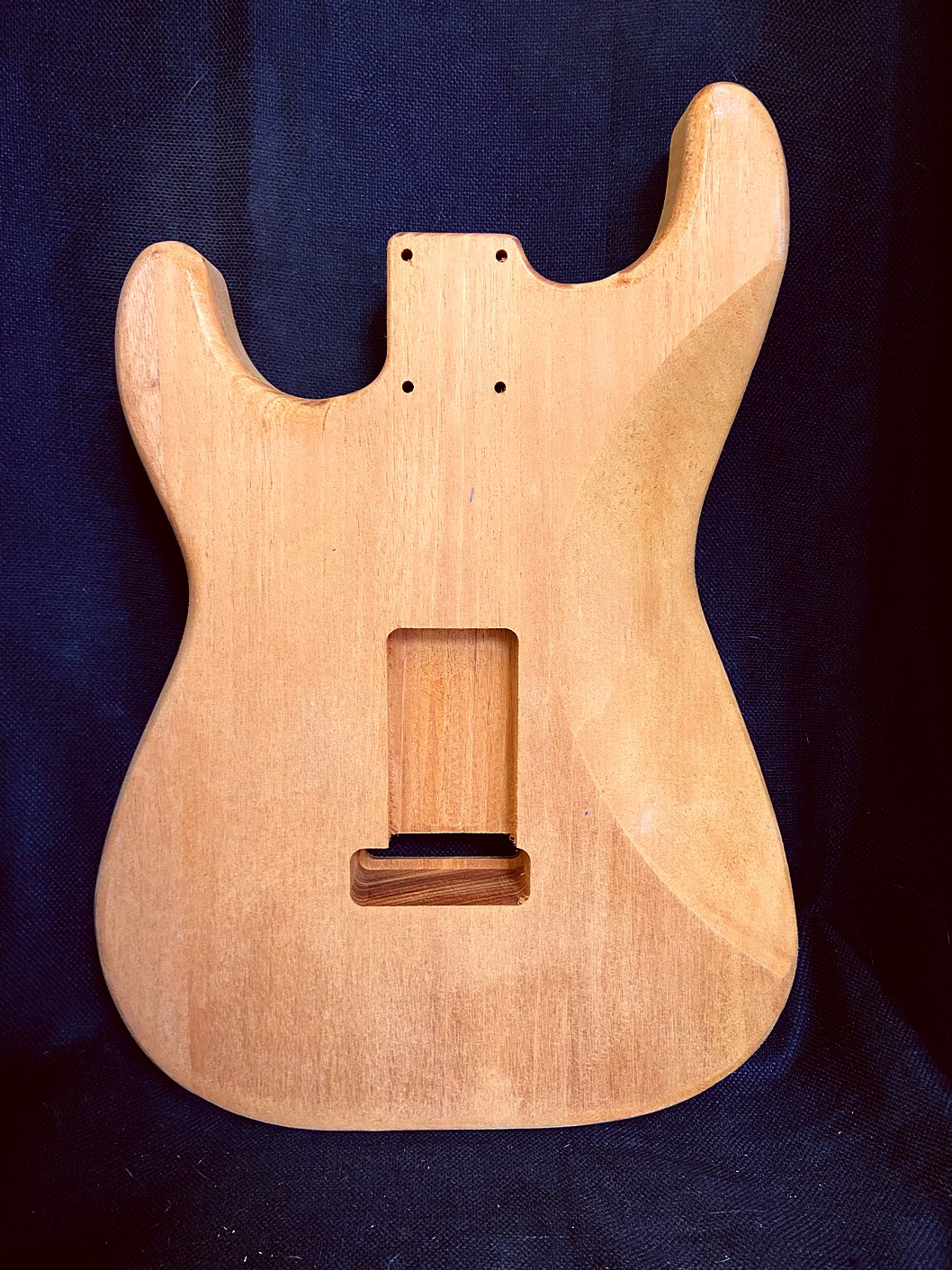 S-Style Body / 2 pc. Honduran Mahogany (#GIN-4182) - Image 2