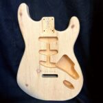S-Style Body / 2 pc. Pine / 3 lbs. 9 oz. (#GIN-4186)