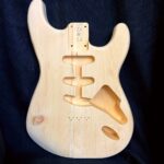 S-Style Hardtail Body / 2 pc. Ultra Light Pine / 3 lbs. 2 oz. (#GIN-4187)
