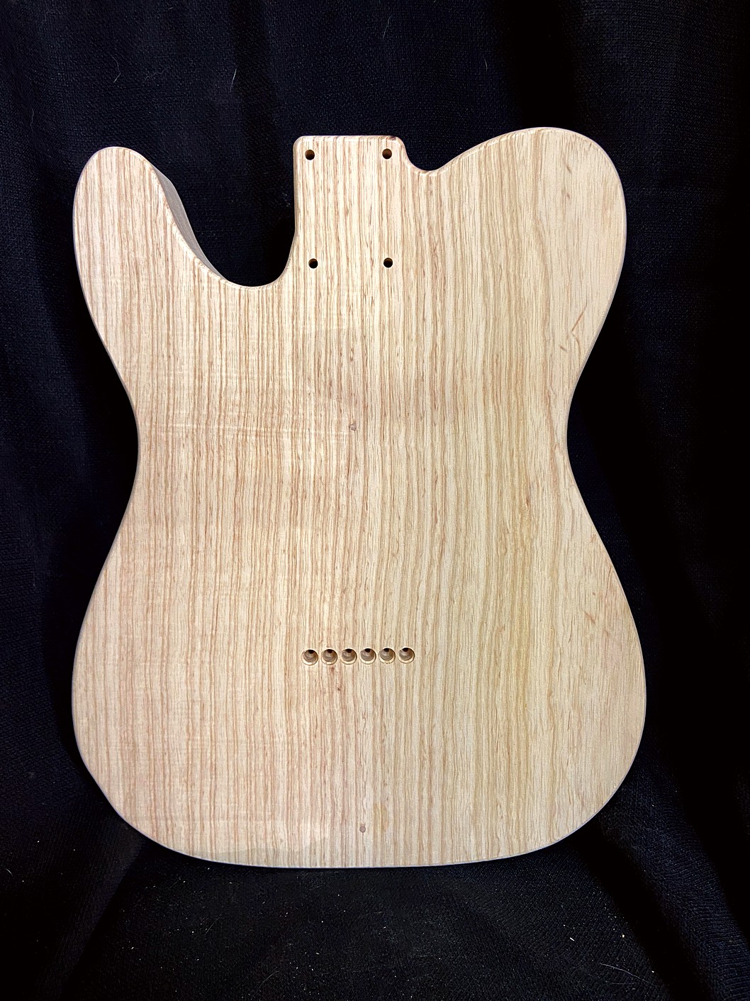 T-Style Body / 1 pc. Swamp Ash / Ultra Vintage w/ Pin Holes (#GIN-4216) - Image 2