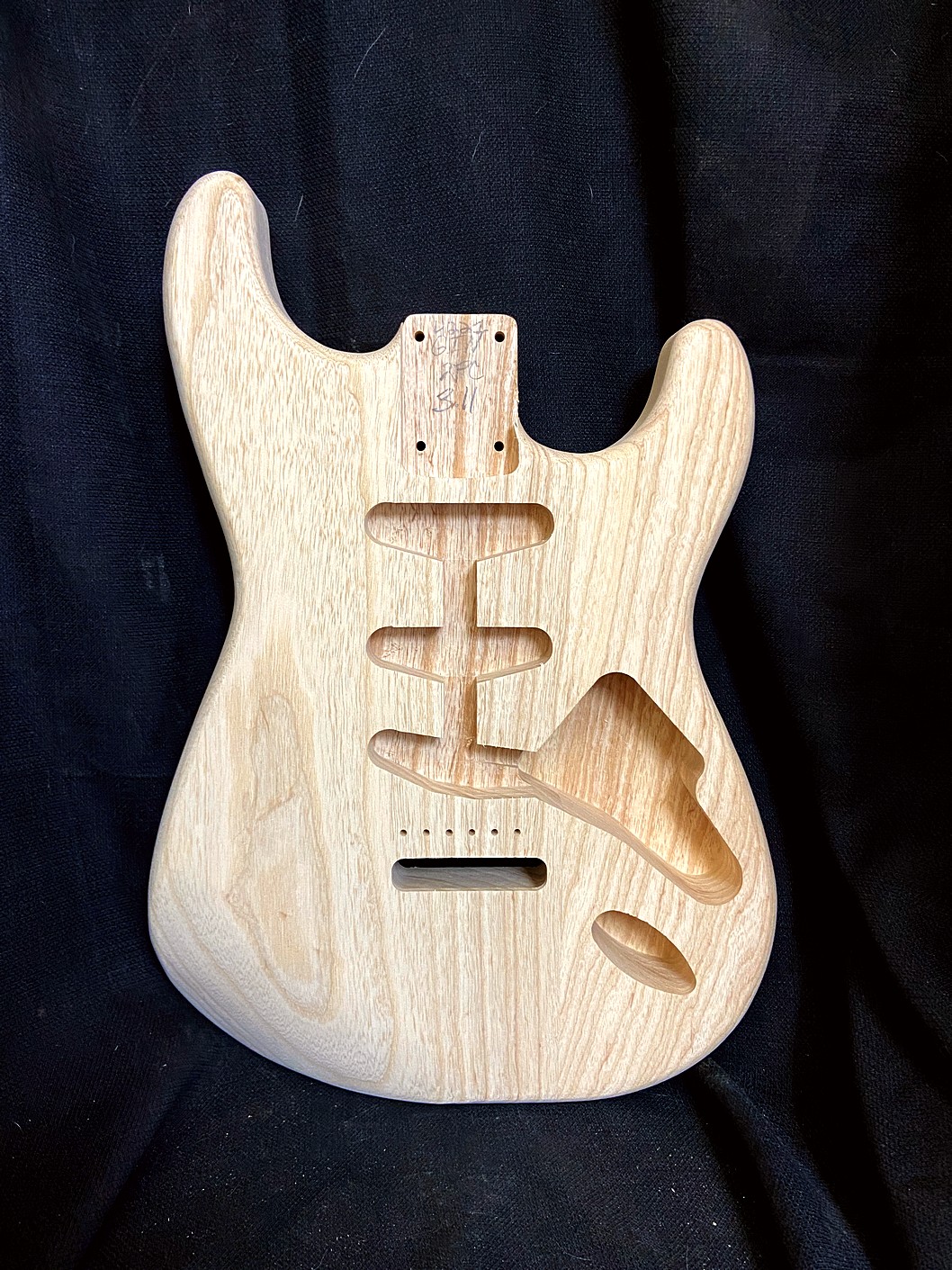 S-Style Body / 2 pc. Ultra Light Swamp Ash / 3 lbs. 11 oz. (#GIN-4221)