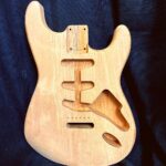 S-Style Body / 2 pc. Honduran Mahogany / 4 lbs. 2 oz. (#GIN-4222)